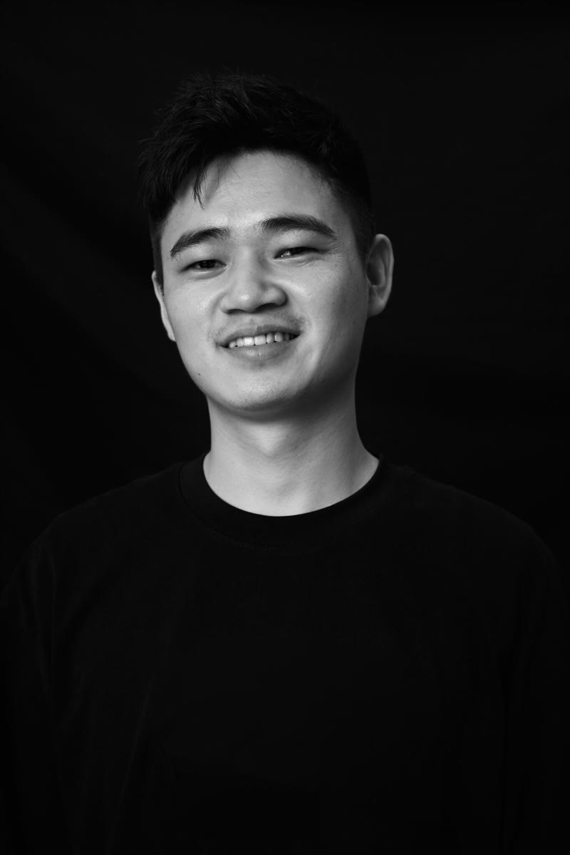 巫春法黑白肖像